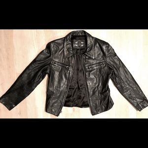 Guess 90’s Style Leather Jacket